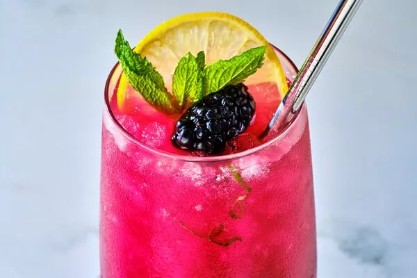 Blackberry Mint Lemonade