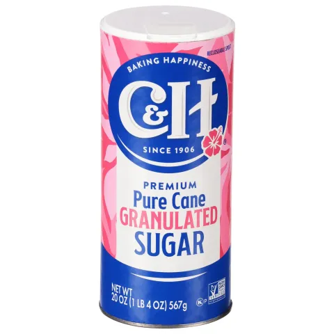 CH - Granulated Sugar - 20OZ Canister